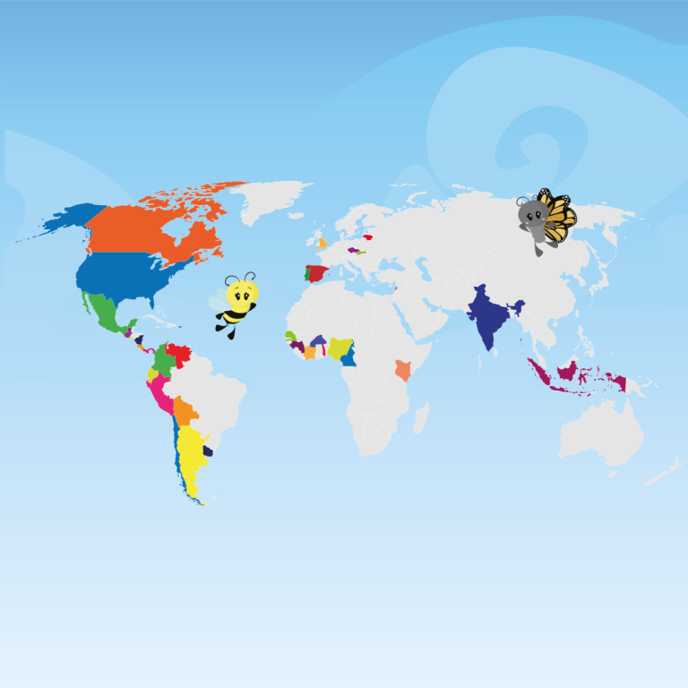 BusinessKids world map